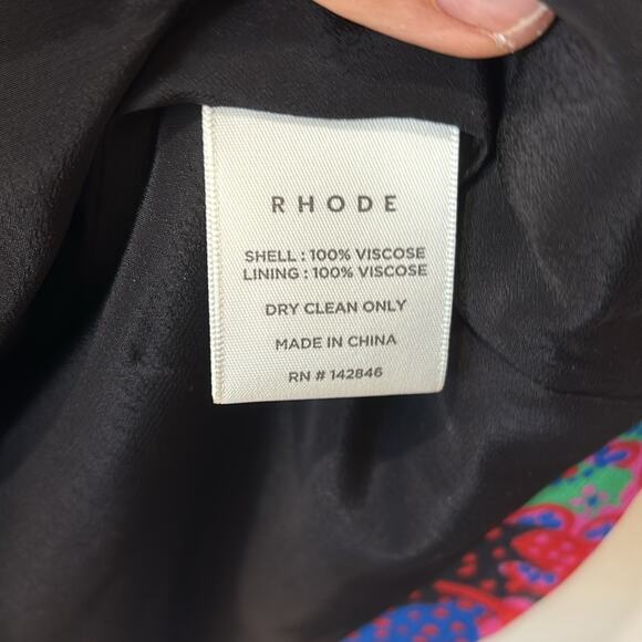 Rhode Clara Enchanted Woods Mini Dress NWT Size 6 - Picture 15 of 15